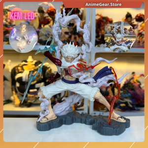 Mô hình Luffy Gear5 cầm sét Wano Nguyên Bản Tặng LED Mô hình OnePiece MH0009-1 -NTKFIGURE