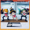 Mô hình Bộ 3 tấu hài Luffy Zoro Sanji cao 10cm NTKFIGURE - MH0023