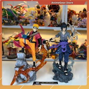 Mô hình Combo Naruto hiền nhân Sasuke chidori cao 28cm NTKFIGURE-MH00010