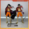 Mô hình Luffy Cắn tay dáng đứng áo choàng cao 20cm NTKFIGURE - MH0078