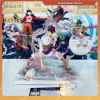 Mô hình Luffy gear5 hiệu ứng khói có phụ thay cao 24cm NTKFIGURE - MH0068