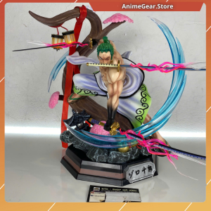 Mô hình Zoro Wano tam kiếm cao 40cm Fullbox NTKFIGURE - MH0073